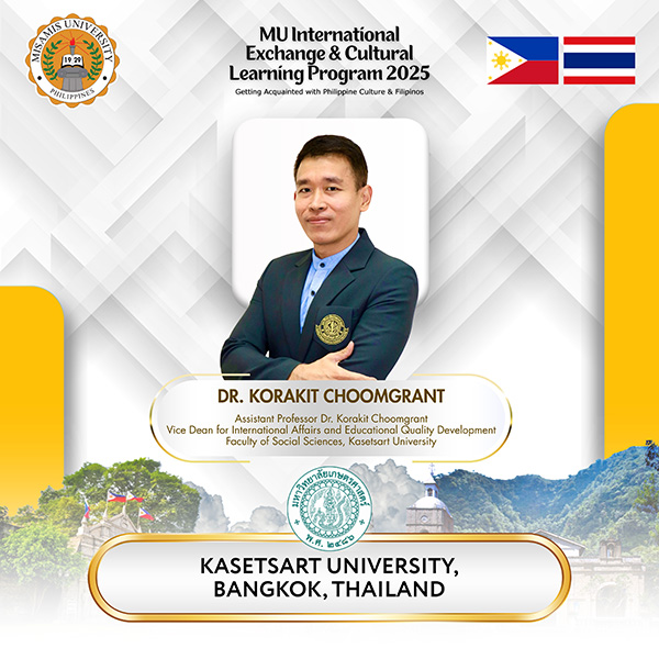 Official Delegates for MU International Exchange & Cultural Learning Program 2025